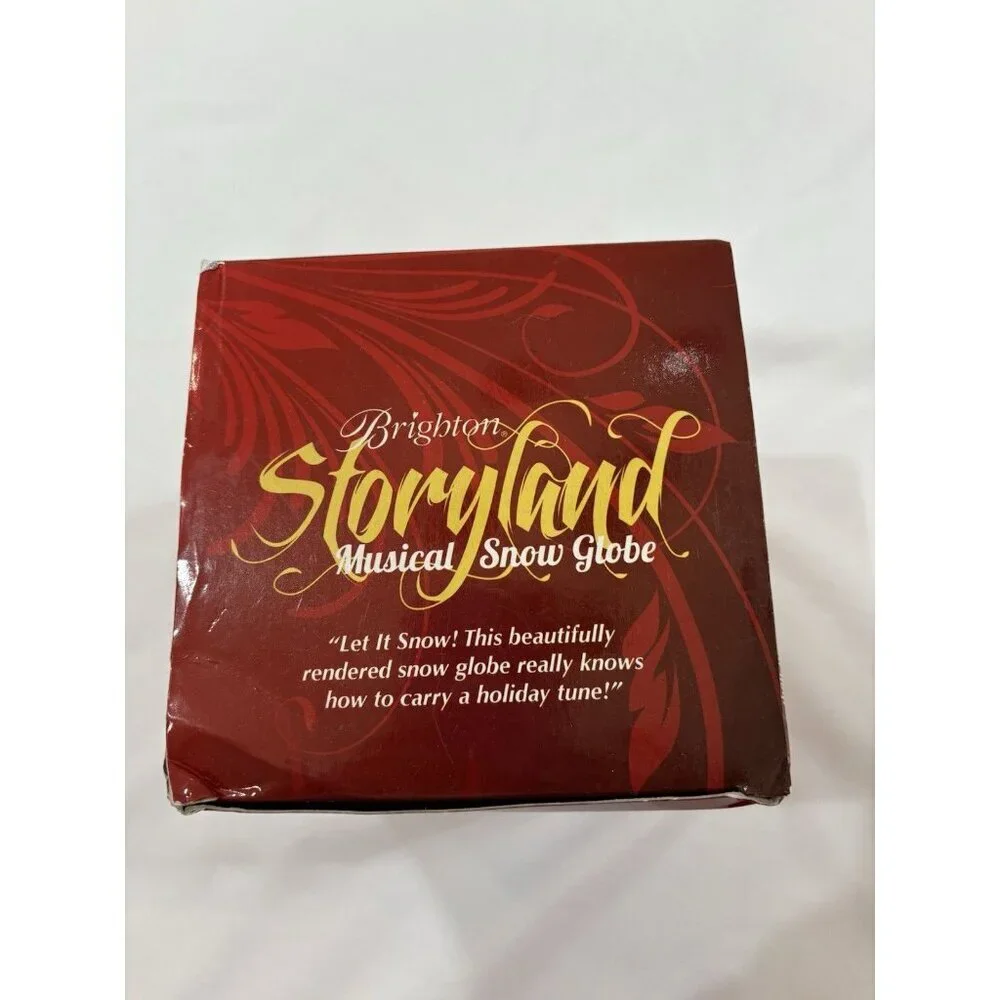 Brighton Storyland Musical Snow Globe Plays 